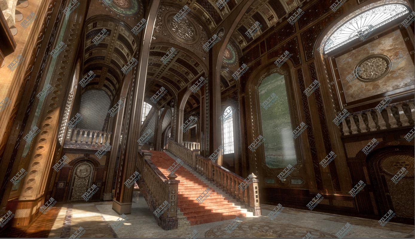 images/goods_img/2021040233/Conceptual Castle interior Low Poly PBR Part 3 3D model/2.jpg